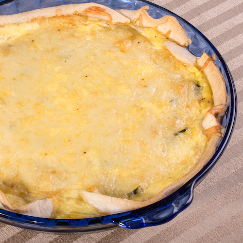 Cheese & Vegetable Pie